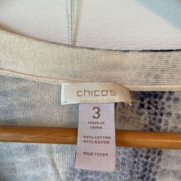 CHICOS womens cardigan‎ - Picture 3 of 6